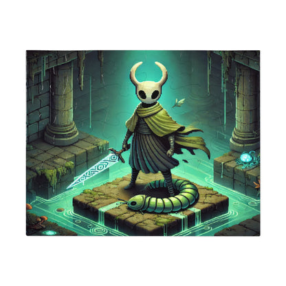 Green Cloaked Hollow Hero Jigsaw Puzzle with Custom Design Tin Container