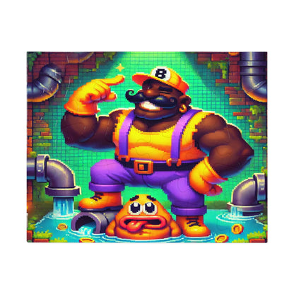 Ebony Fixer Jigsaw Puzzle with Custom Design Tin Container