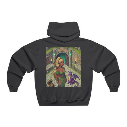 Black Celtic Archer Hooded Sweatshirt