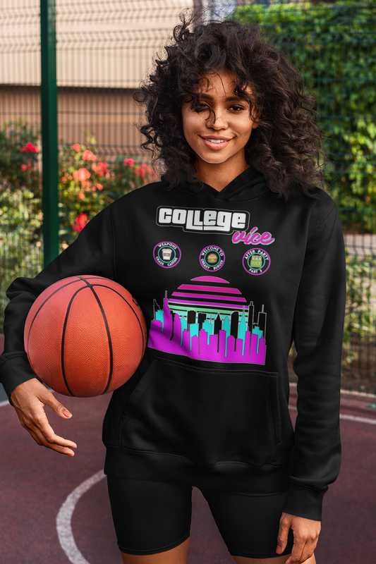 Black College Vice Hoodie